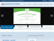 Tablet Screenshot of apacademy.org
